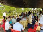 Joint meeting With VC,AAU and PWD at newly constructed College of Sericulture Assam