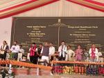 Celebration of 9th National Handloom Day and Laying of Foundation Stone of Integrated Handloom Park at Kaziranga