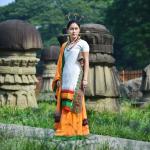 Handwoven attire of Dimasa tribe of Assam
